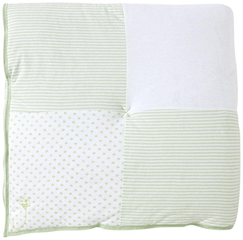 Algopix Similar Product 10 - Burt's Bees Baby Dottie Bee Quilt- Mint