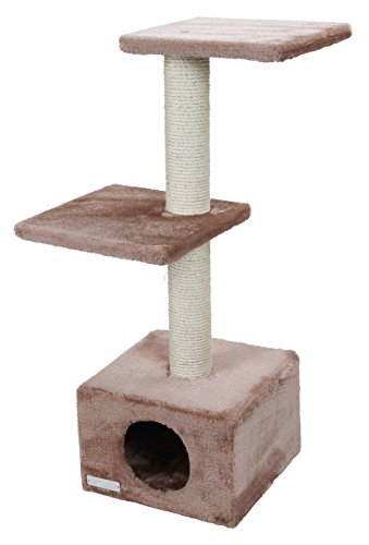 Algopix Similar Product 9 - Kerbl Cat Tree Venus Sweet BeigeGrey