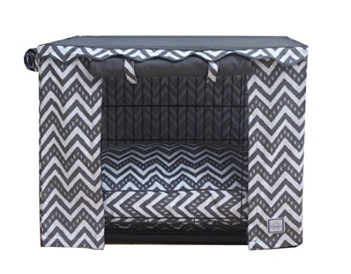 Algopix Similar Product 10 - BowhausNYC Fair Isle Crate Cover Dark