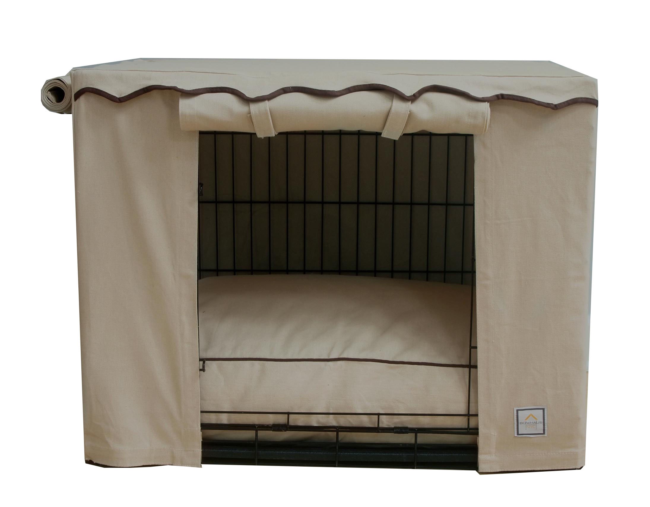 Algopix Similar Product 9 - BowhausNYC Stone Beige Crate Cover
