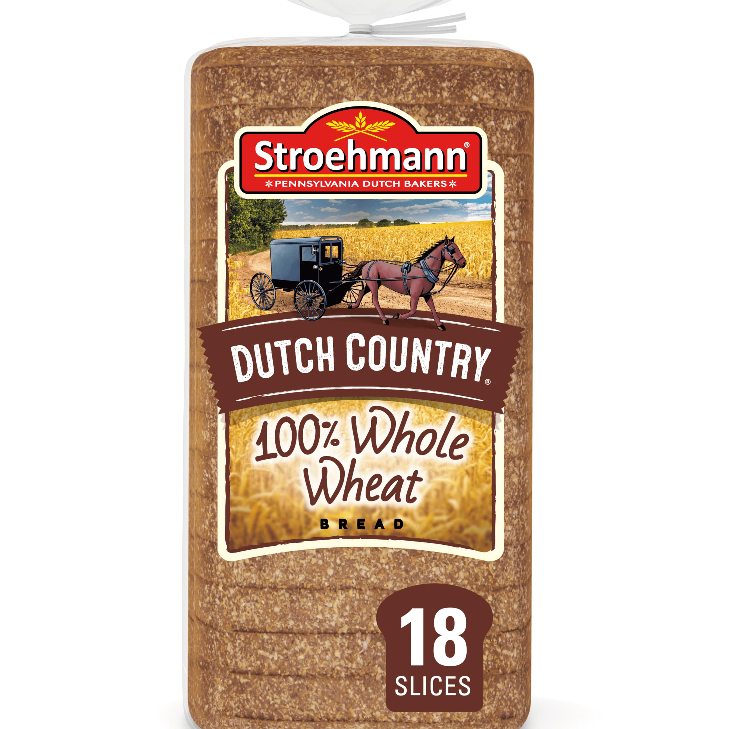 Algopix Similar Product 2 - Stroehmann Dutch Country Whole Wheat