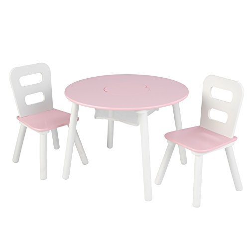 Algopix Similar Product 1 - KidKraft Wooden Round Table  2 Chair