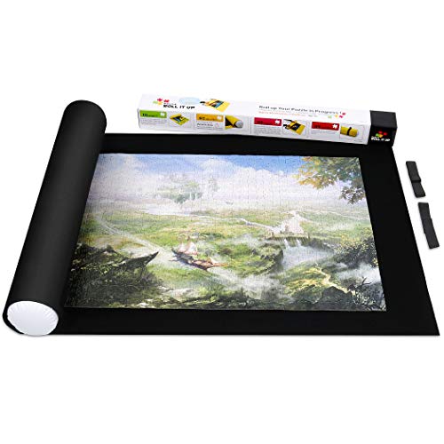 Algopix Similar Product 3 - Sinoguo Black Felt Mat for Puzzle