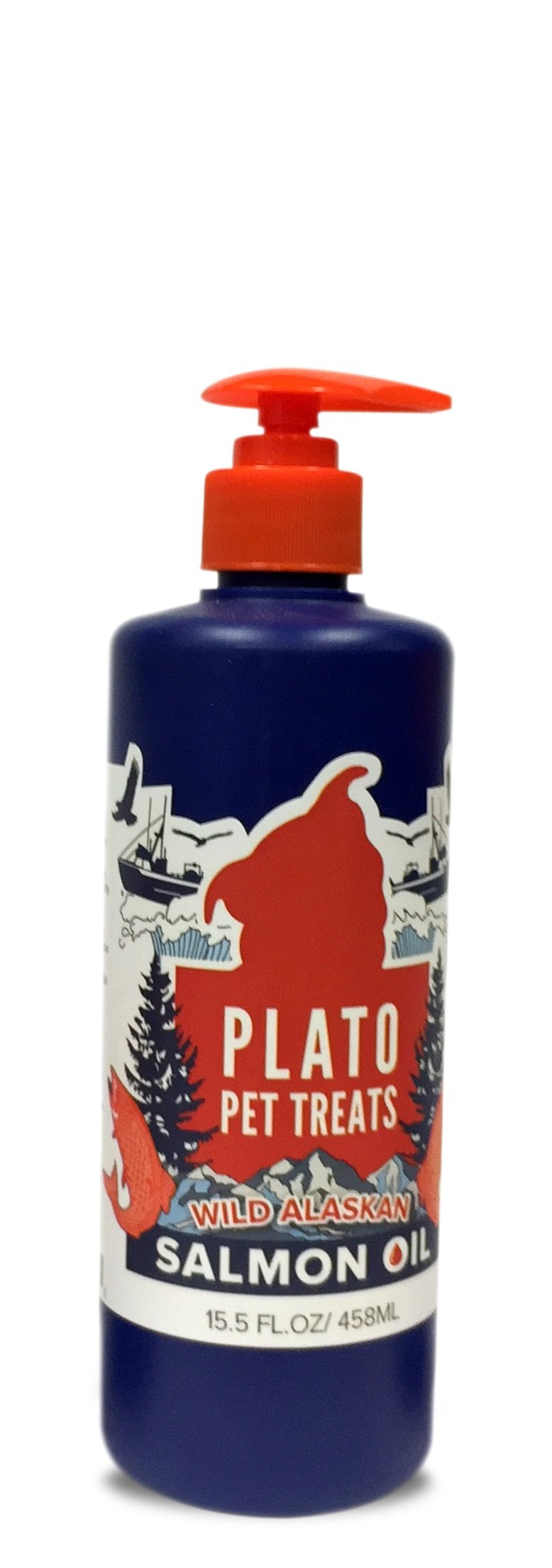 Algopix Similar Product 7 - PLATO Wild Alaskan Salmon Oil Kibble