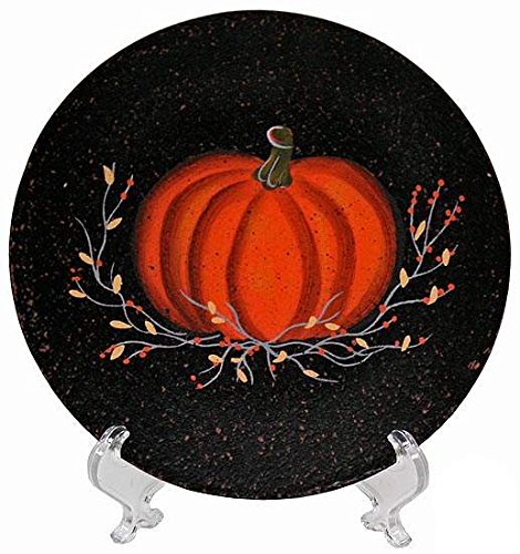 Algopix Similar Product 13 - Set of 2 Hand Painted Harvest Pumpkin