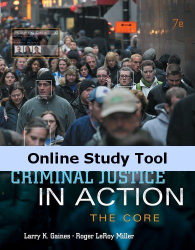 Algopix Similar Product 1 - CourseMate for GainesMillers Criminal