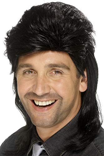 Algopix Similar Product 15 - Smiffys Men's Mullet Wig