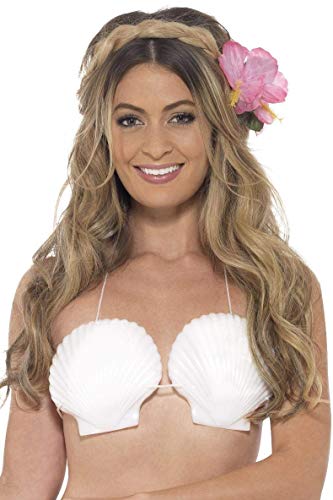 Algopix Similar Product 10 - Smiffys Womens Hawaiian Seashell Bra