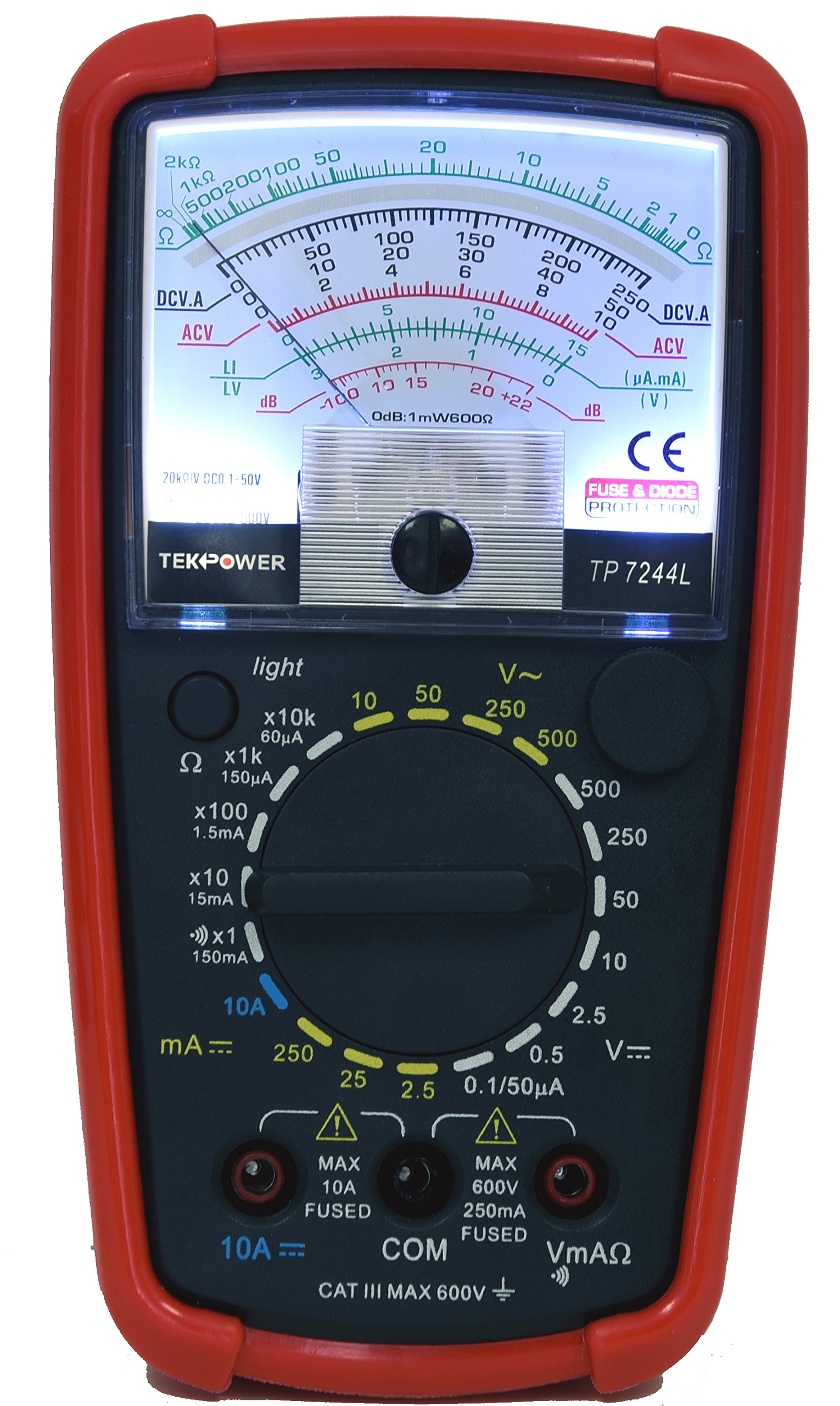 Algopix Similar Product 14 - Tekpower TP7244L 7Function 20Range