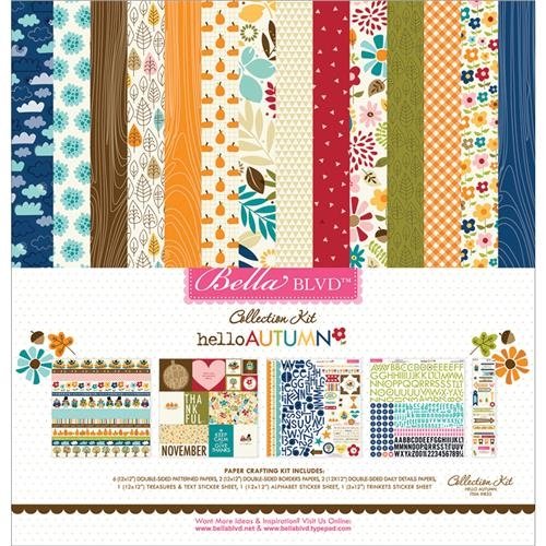 Algopix Similar Product 11 - Bella Blvd Hello Autumn Paper  Sticker