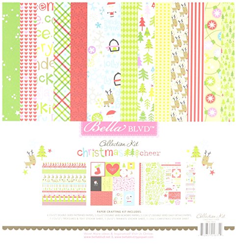 Algopix Similar Product 13 - Bella Blvd Christmas Cheer Paper 