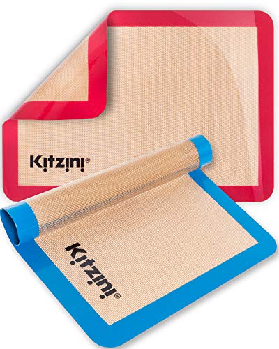 Algopix Similar Product 4 - Kitzini Silicone Baking Mat Set