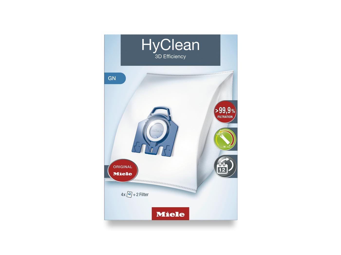 Algopix Similar Product 3 - Miele 9917730 HyClean 3D Efficiency GN