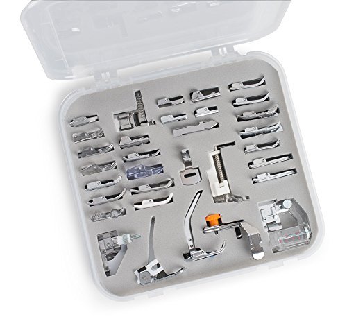 Algopix Similar Product 2 - Embroidex 32 Sewing Feet in Deluxe