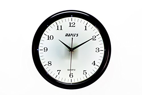 Algopix Similar Product 15 - Maples Clock White LED Plastic Wall