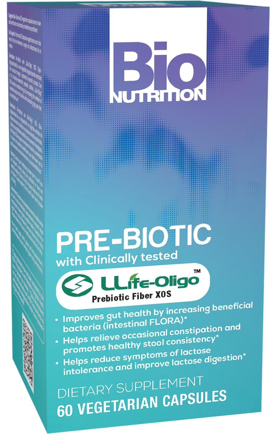 Algopix Similar Product 6 - Bio Nutrition PreBiotic 60 Vegetarian