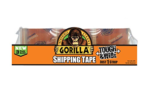 Algopix Similar Product 8 - Gorilla Packing Tape Tough  Wide