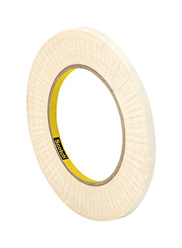Algopix Similar Product 1 - 3M 28 White Acetate Cloth Tape 283