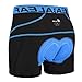 Algopix Similar Product 10 - BALEAF Mens 3D Padded Bike Shorts