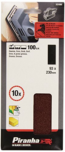 Algopix Similar Product 17 - Piranha  Sanding Sheet 13 Gr100