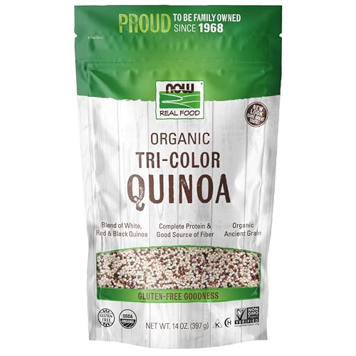 Algopix Similar Product 2 - NOW Foods Organic TriColor Quinoa