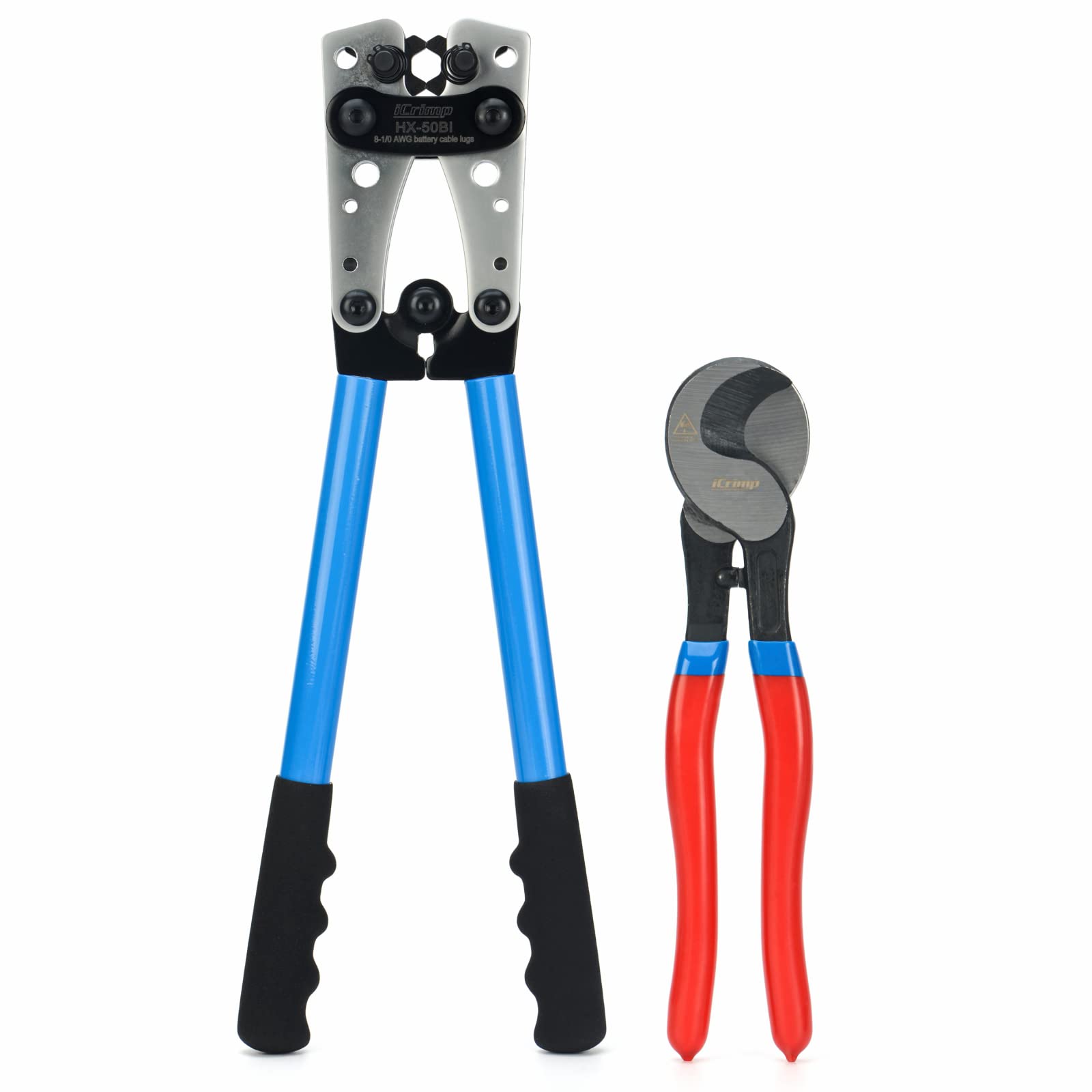 Algopix Similar Product 17 - iCrimp Battery Cable Lug Crimping Tool