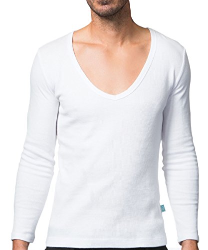 Algopix Similar Product 8 - Mens Low Neck Invisible Thermal