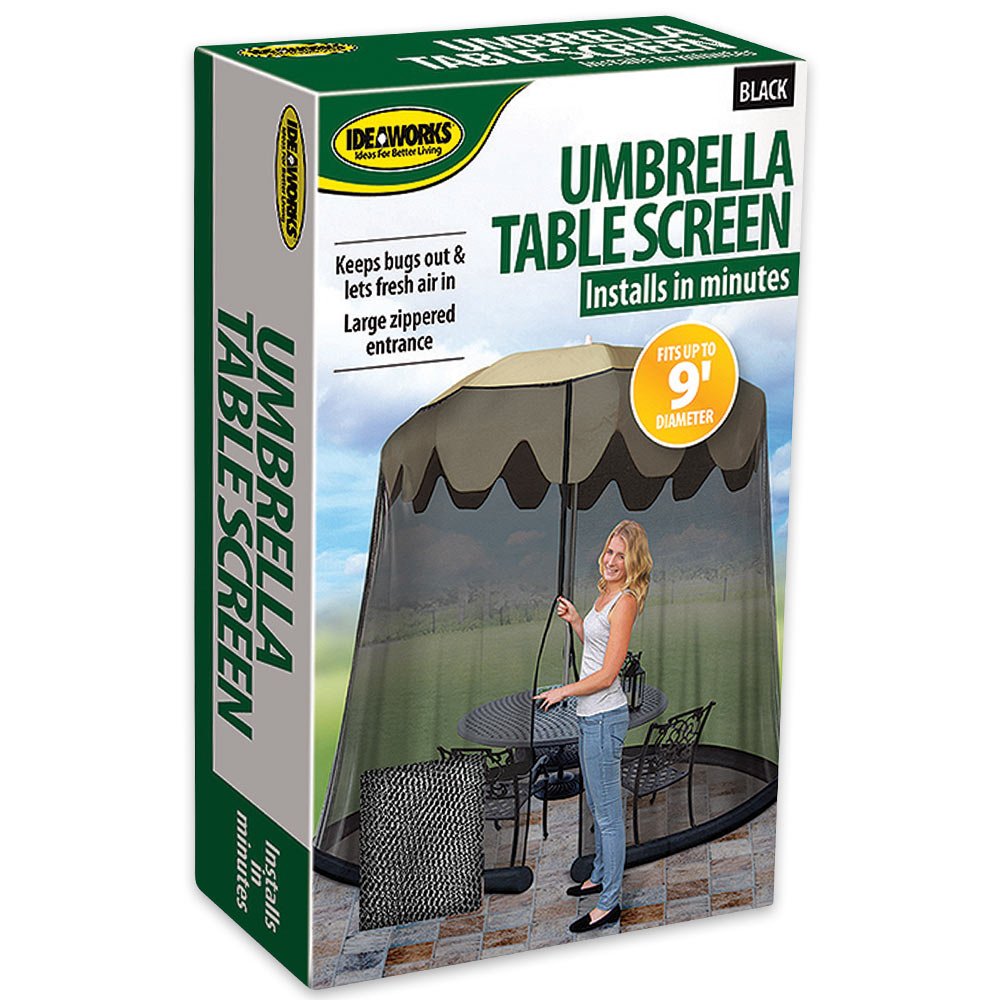 Algopix Similar Product 4 - IdeaWorks 11 Umbrella Table Screen 