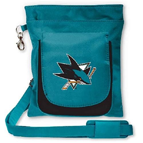 Algopix Similar Product 13 - Charm14 NHL San Jose Sharks Crossbody