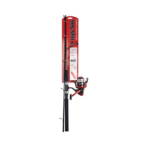 Algopix Similar Product 4 - Ugly Stik Saltwater Spinning Combo