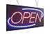 Algopix Similar Product 5 - Open Sign 24 with Blue Oval TOPKING