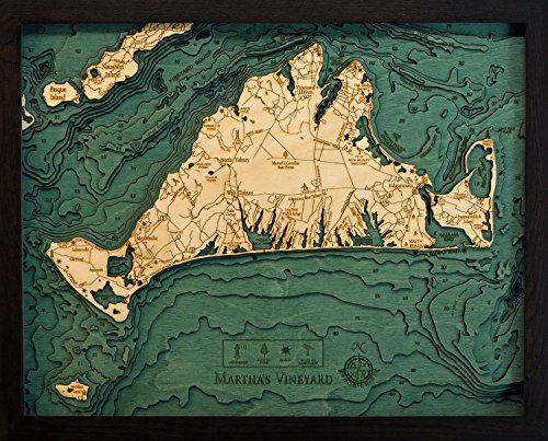 Algopix Similar Product 9 - WOODCHART Marthas Vineyard