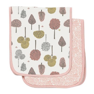 Algopix Similar Product 7 - Treetops Burp Cloth (Set of 2)
