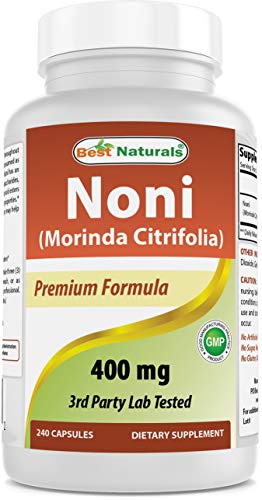 Algopix Similar Product 20 - Best Naturals Noni 400 mg 240 Capsules