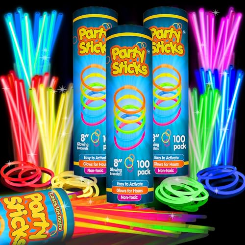 Algopix Similar Product 8 - PartySticks 300 Ultra Bright Glow