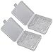 Algopix Similar Product 8 - 2 x White Clear Plastic Protective