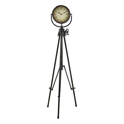 Algopix Similar Product 15 - Aspire Declan Tripod Floor Clock, Black