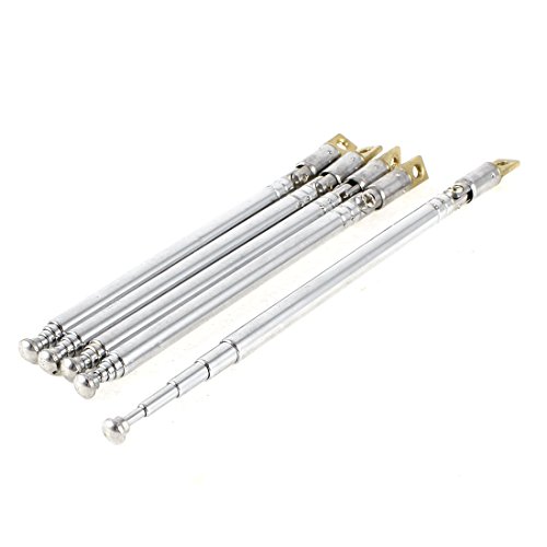 Algopix Similar Product 9 - uxcell 32cm Length 5 Section Telescopic