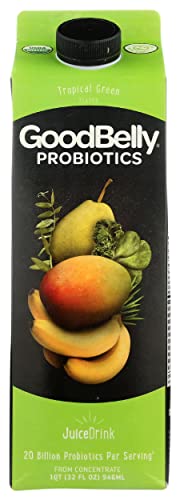 Algopix Similar Product 18 - Goodbelly Tropical Green Probiotic