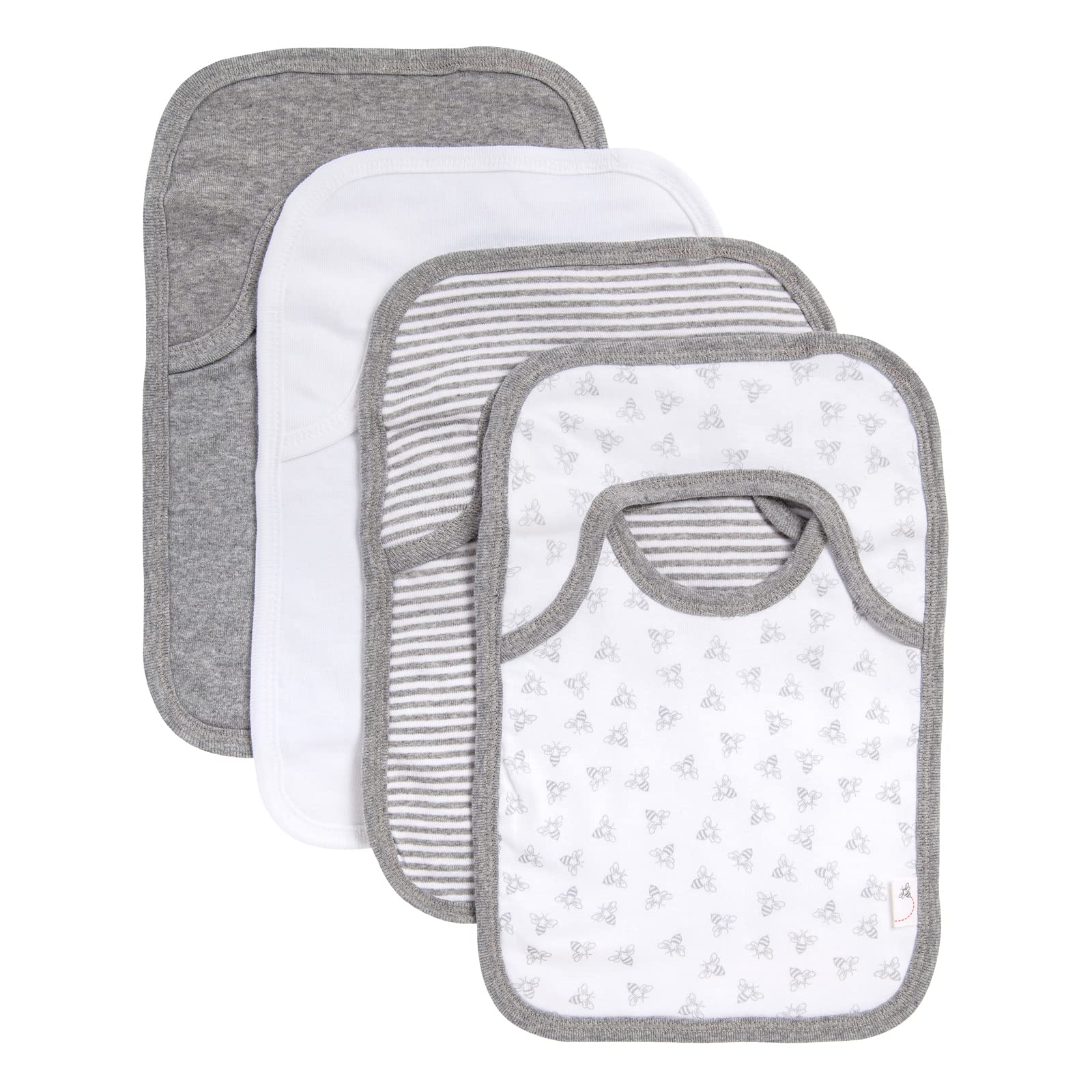 Algopix Similar Product 13 - Burts Bees Baby  Bibs 4Pack