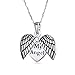 Algopix Similar Product 2 - Engraved Saying MY ANGEL Feather Wing