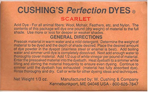 Algopix Similar Product 1 - Feather Dyes 1/3oz Scarlet