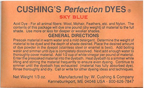 Algopix Similar Product 17 - Feather Dyes 1/3oz Sky Blue