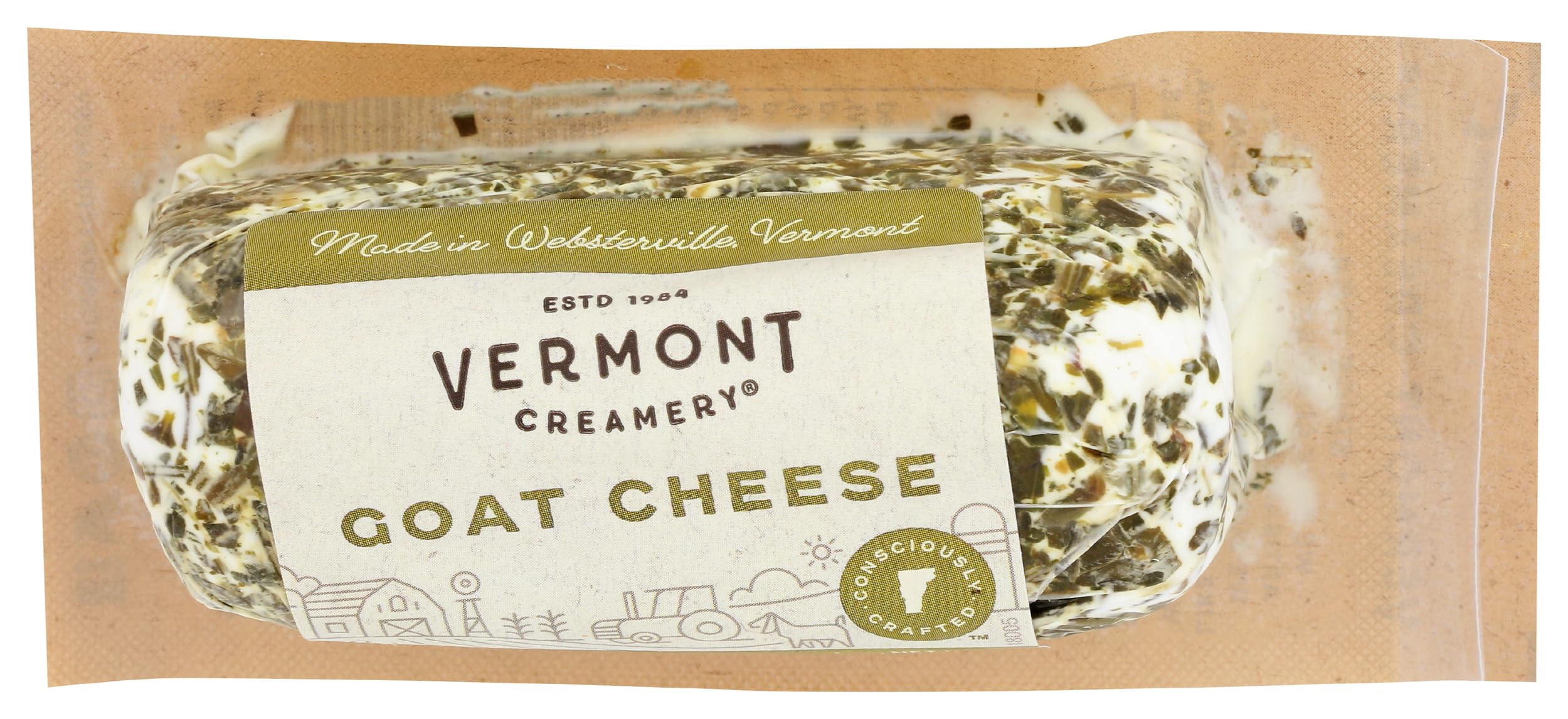 Algopix Similar Product 8 - Vermont Creamery Chvre with Herbs