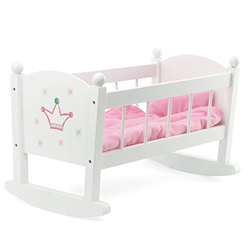 Algopix Similar Product 6 - Emily Rose Doll Cradle Doll Furniture 