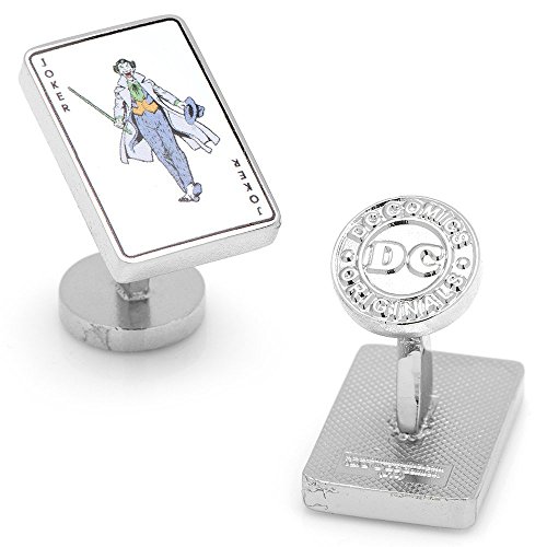 Algopix Similar Product 1 - Joker Card Cufflinks Novelty 1 x 1in