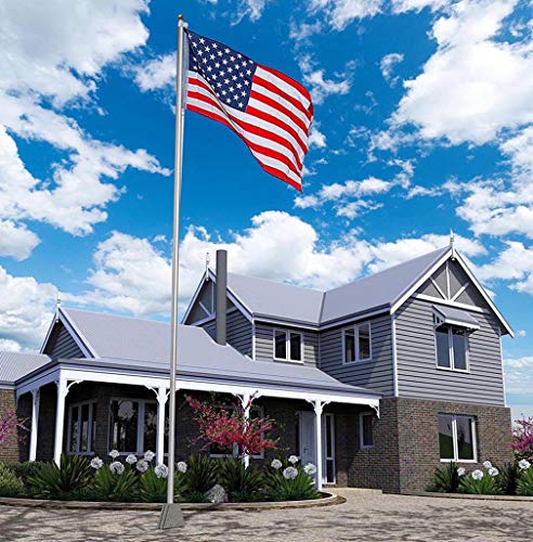 Algopix Similar Product 16 - Super Tough 25ft Outdoor Flagpole 