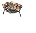 Algopix Similar Product 4 - Woodhaven 3 Foot Crescent Firewood Rack