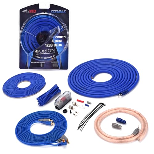 Algopix Similar Product 13 - ORION Cobalt COKIT4 Complete Amp Wiring
