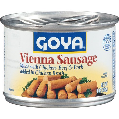 Algopix Similar Product 17 - Goya Vienna Sausage 9 Oz Can  Chicken